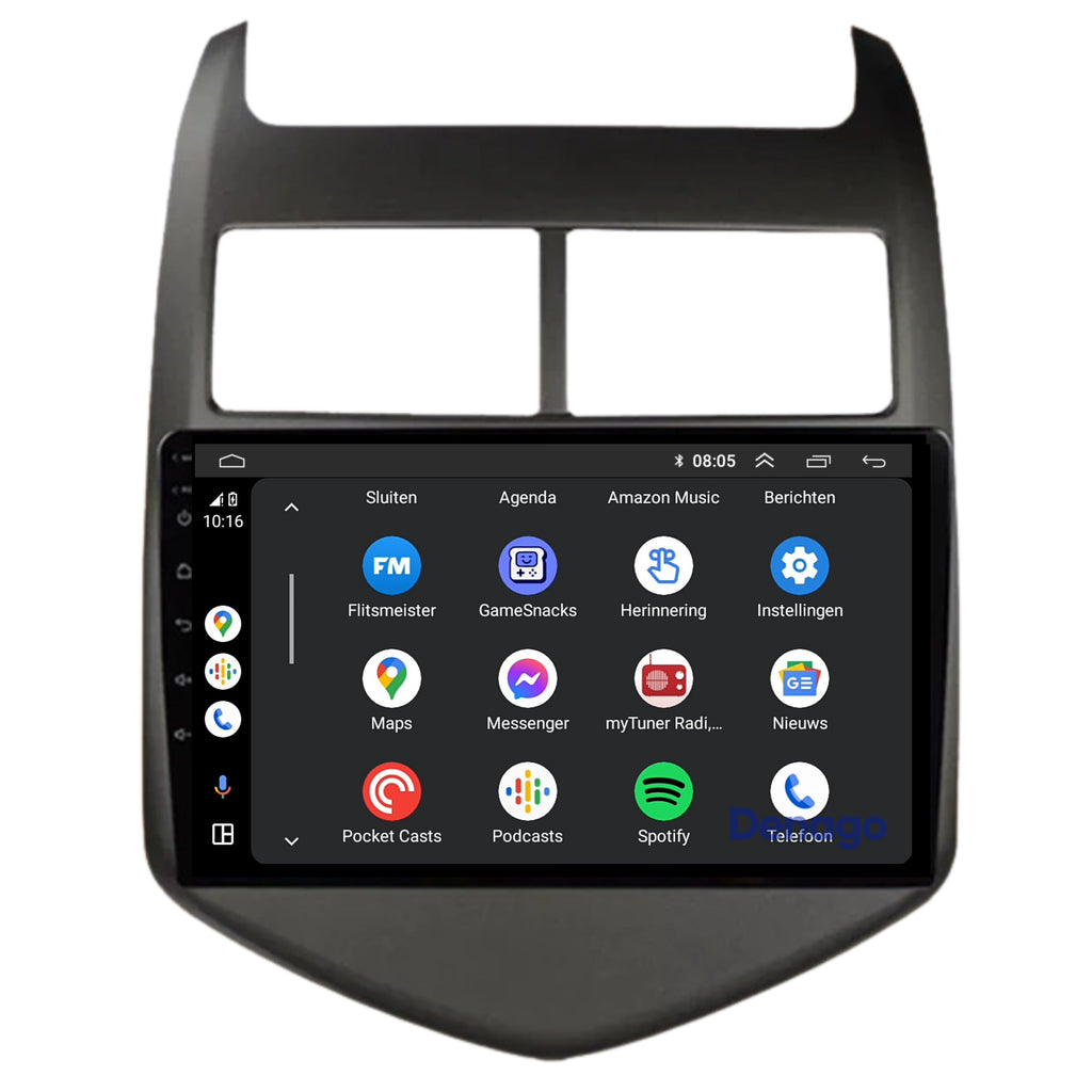 Denago DNG-A129 multimediasysteem voor Chevrolet Aveo (2013–2015), afbeelding 5