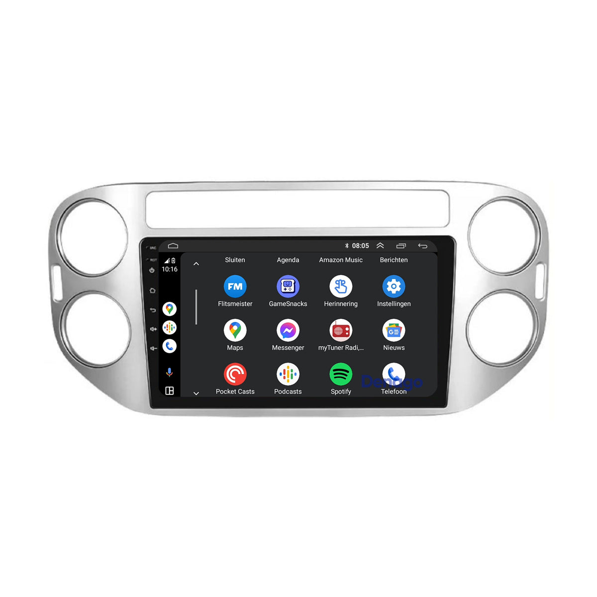 Denago DNG-A120 multimediasysteem voor Volkswagen Tiguan (2007–2015), afbeelding 5