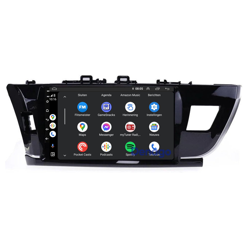Denago DNG-A281 multimediasysteem voor Toyota Corolla (2014–2016), afbeelding 5