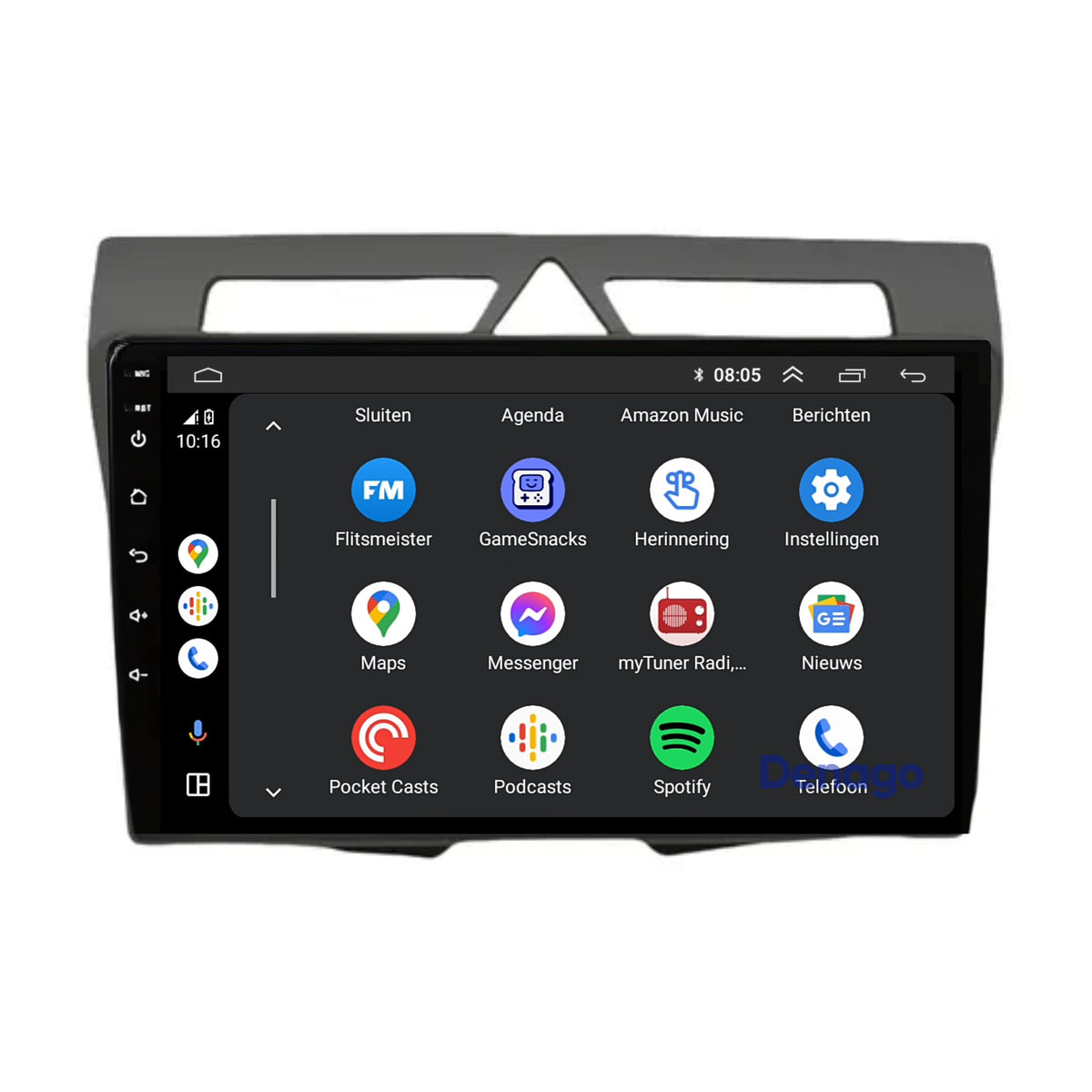 Denago DNG-A86 multimediasysteem voor Kia Picanto (2008–2010), afbeelding 4