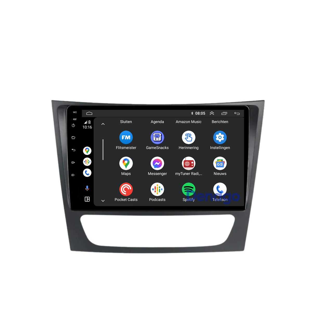 Denago DNG-A367 multimediasysteem voor Mercedes-Benz CLS (2004–2008), afbeelding 5