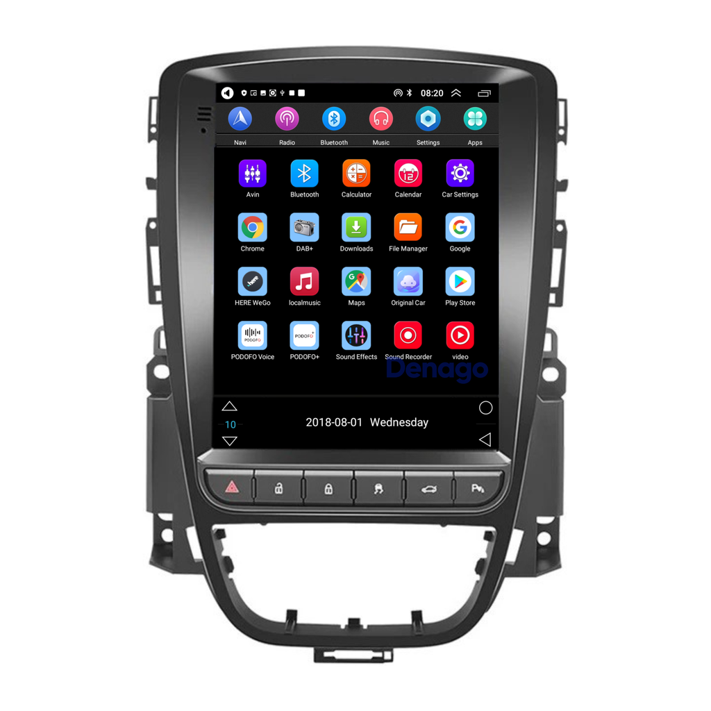 Denago DNG-3625 multimediasysteem voor Opel Astra en Cascada (2009–2019), afbeelding 3
