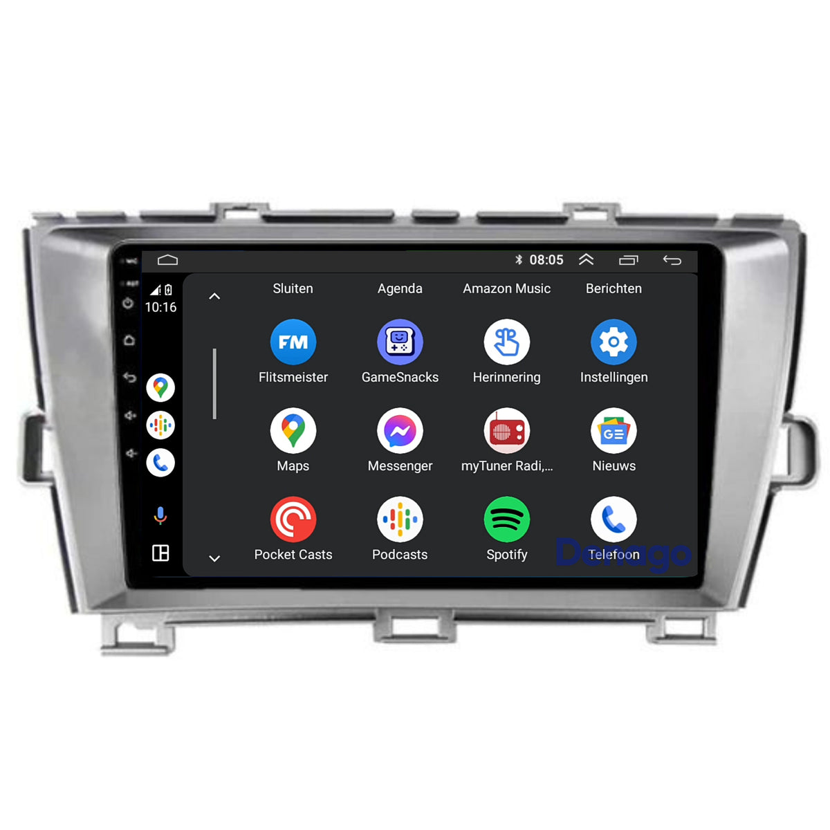 Denago DNG-A269 multimediasysteem voor Toyota Prius (2009–2015), afbeelding 3