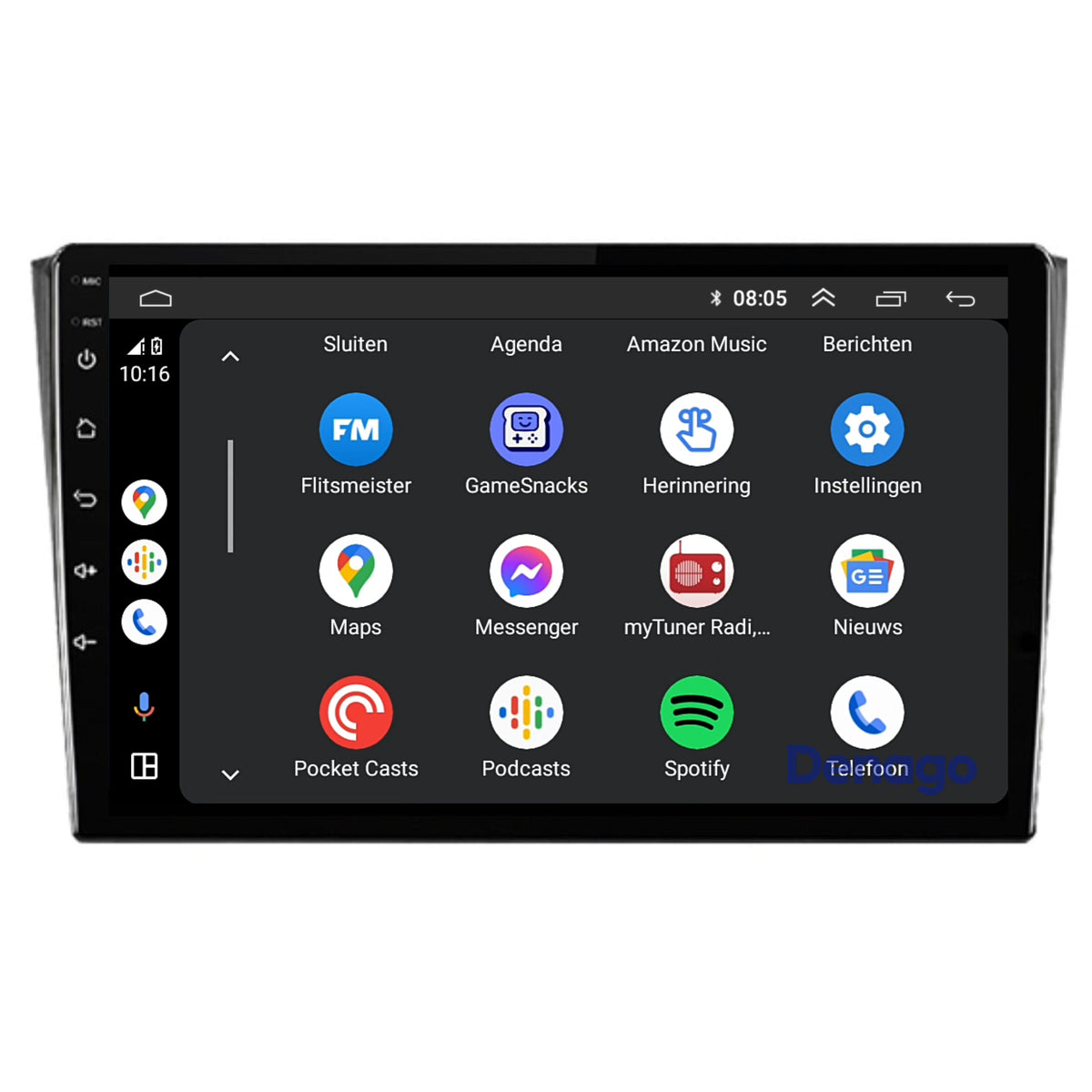 Denago DNG-A201 multimediasysteem voor Mazda CX-9 (2007–2015), afbeelding 3
