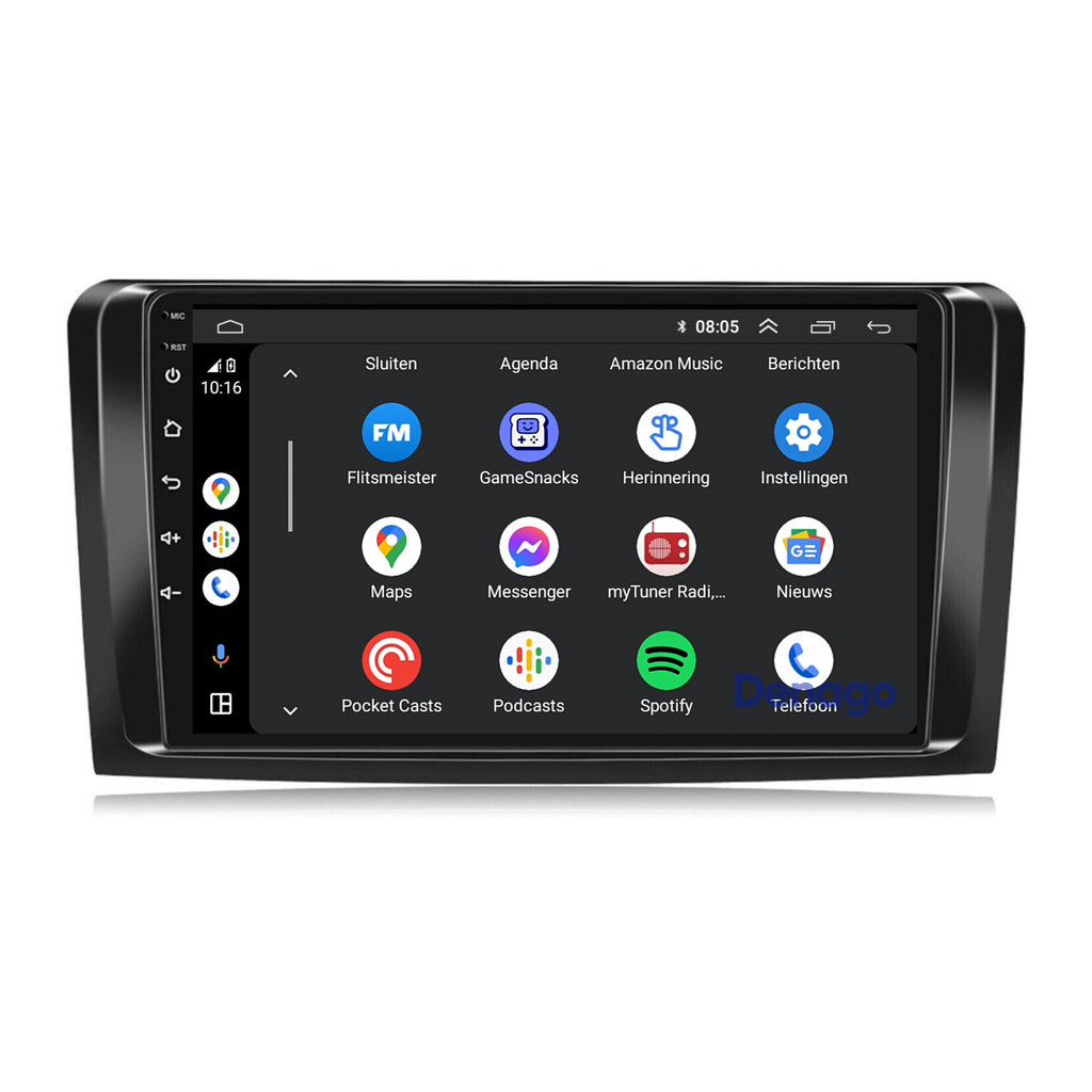 Denago DNG-A189 multimediasysteem voor Mercedes-Benz GL X164 en ML W164 (2005–2012), afbeelding 3