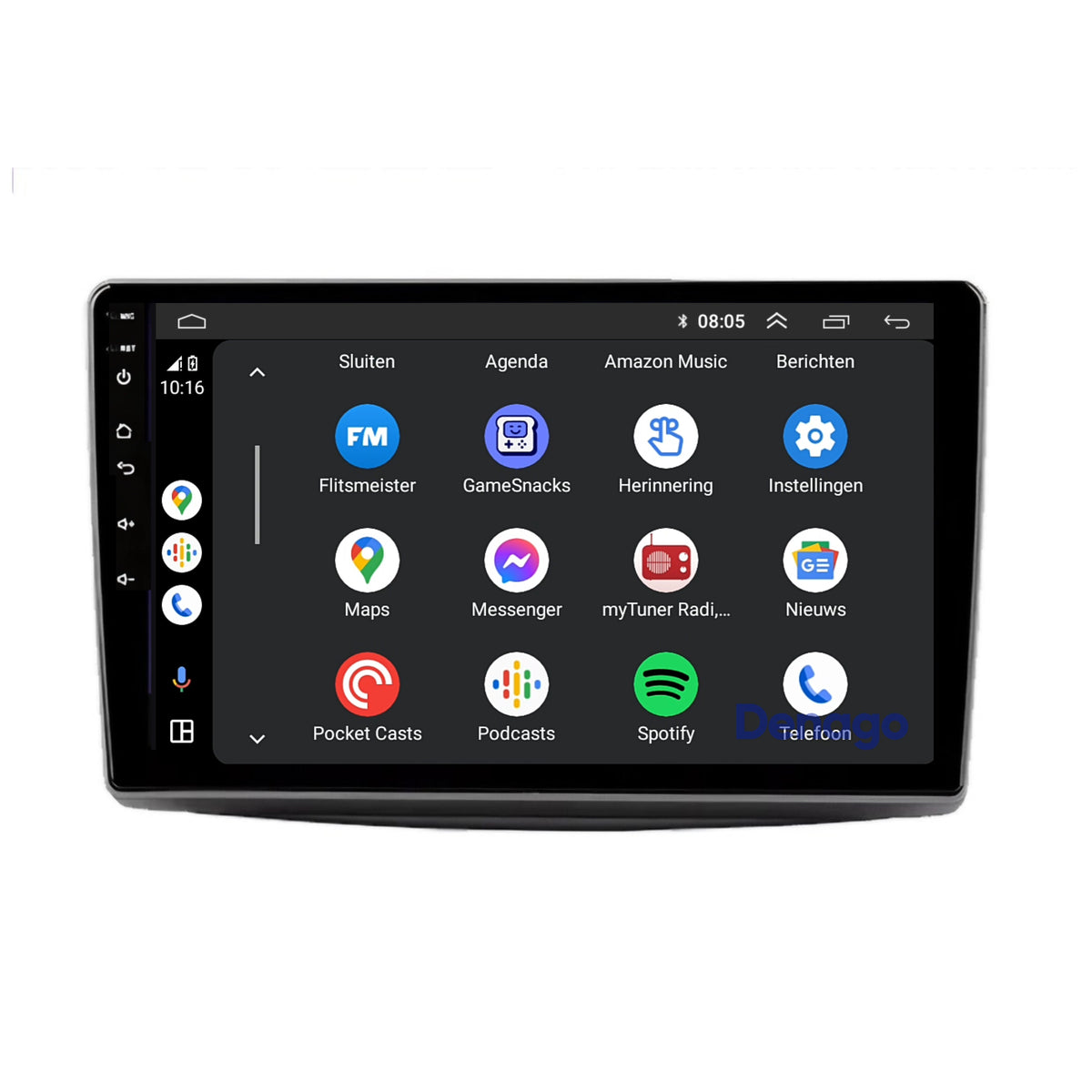 Denago DNG-A317 multimediasysteem voor Alfa Romeo MiTo (2008–2016), afbeelding 5