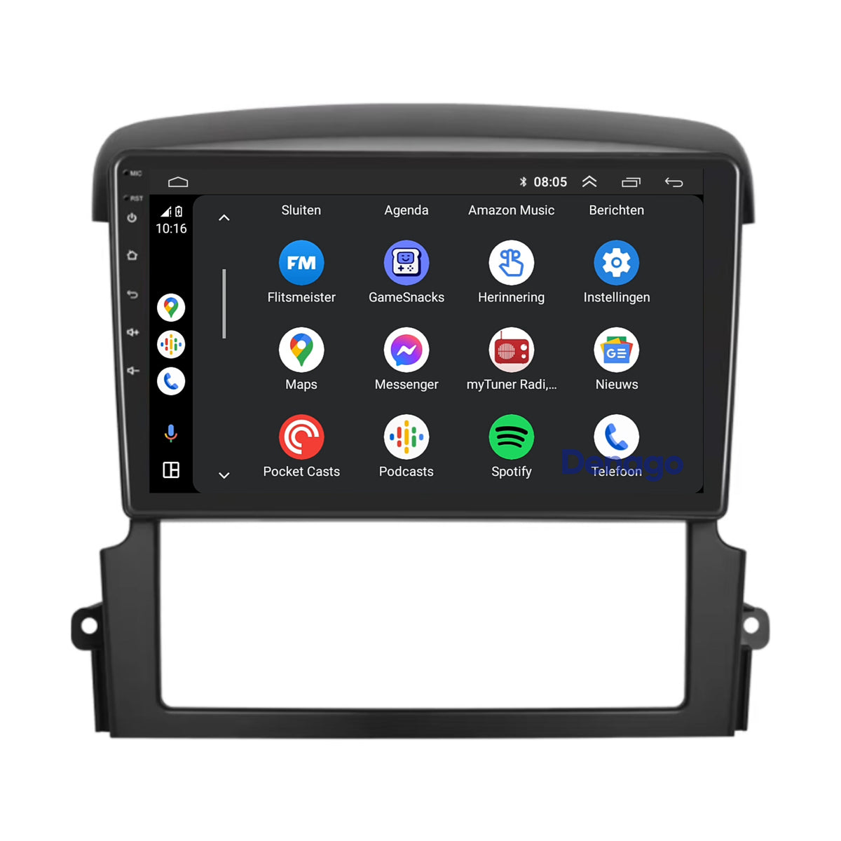 Denago DNG-A135 multimediasysteem voor Kia Sorento (2002–2009), afbeelding 4