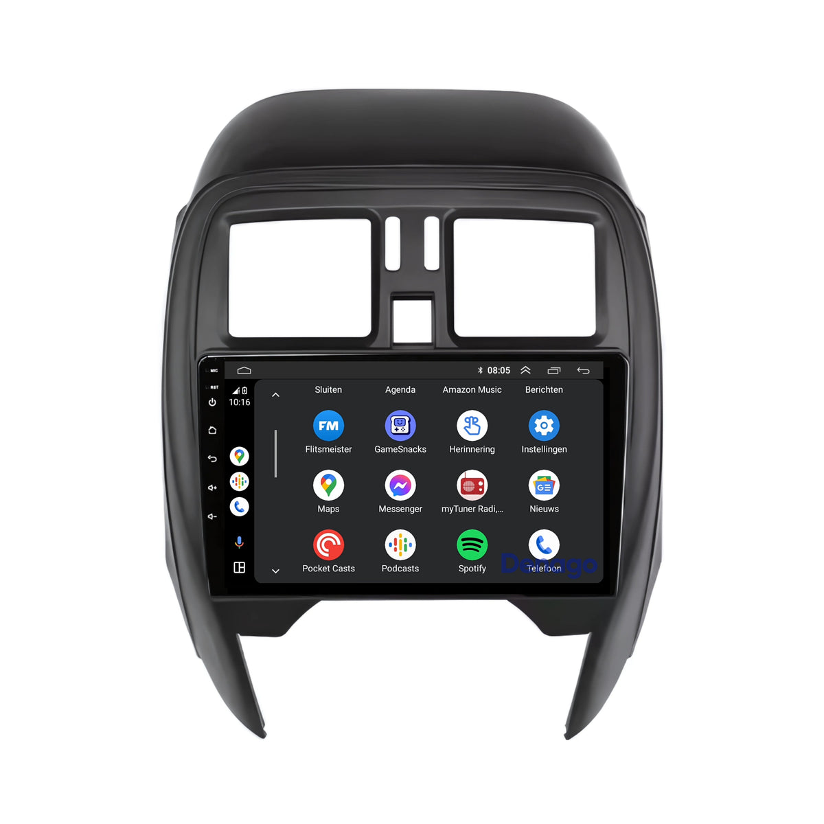 Denago DNG-A27 multimediasysteem voor Nissan Micra (2013–2017), afbeelding 3