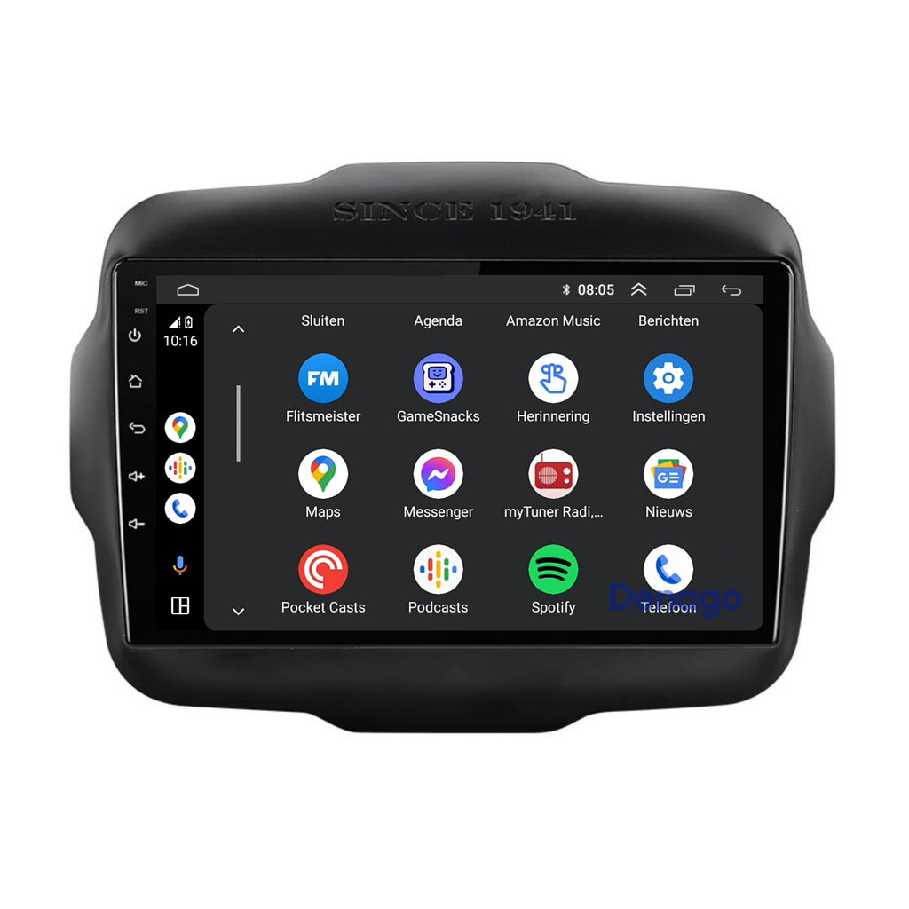 Denago DNG-A123 multimediasysteem voor Jeep Renegade (2014–2023), afbeelding 5