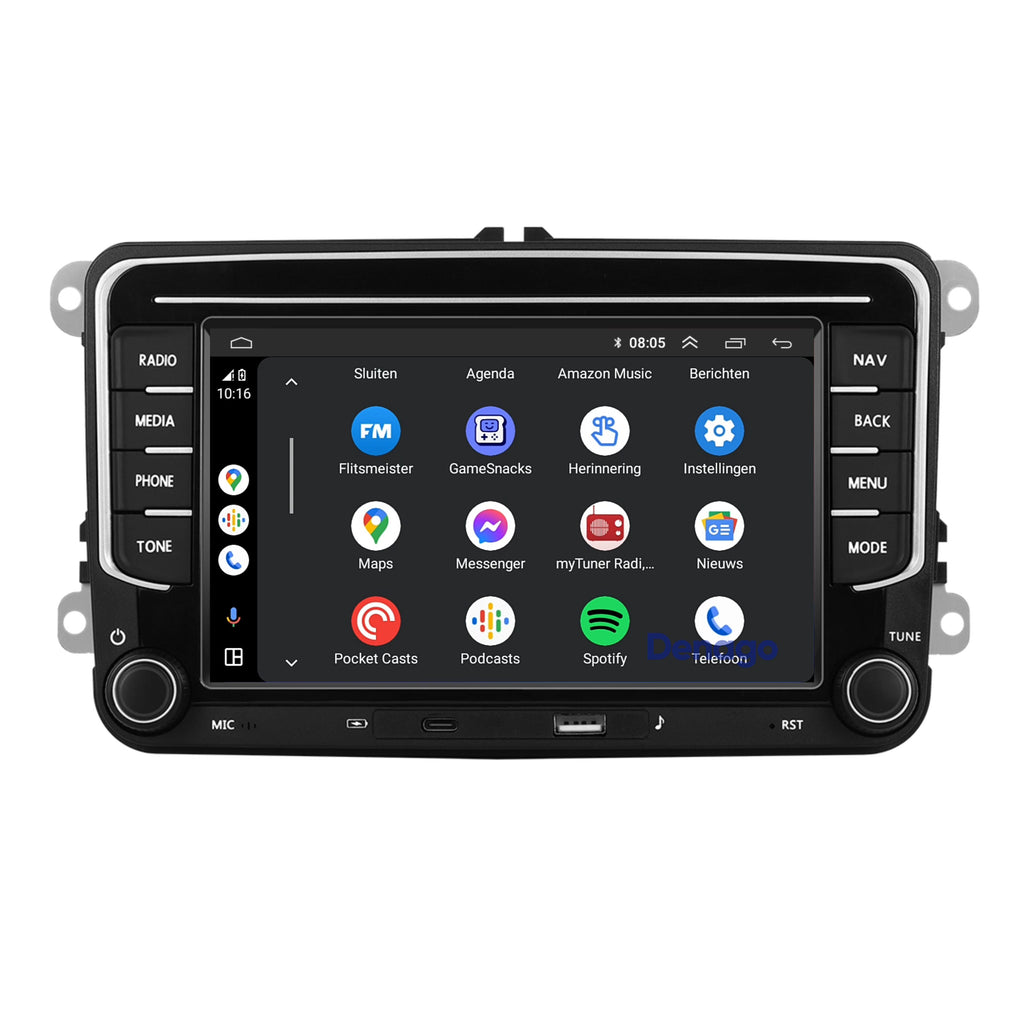 Denago DNG-2770 multimediasysteem voor Volkswagen Amarok, Beetle, Caddy en meer (2003–2020), afbeelding 4