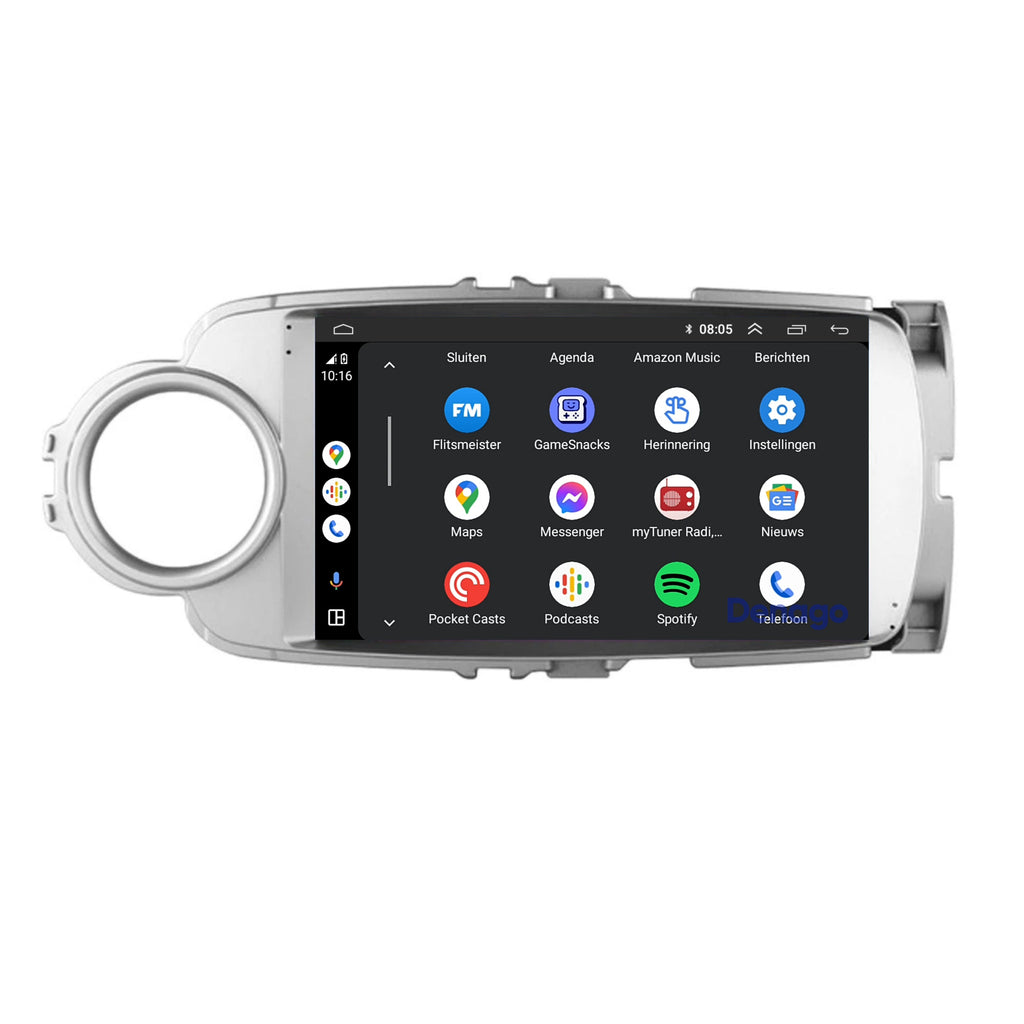 Denago DNG-A286 multimediasysteem voor Toyota Yaris (2011–2019), afbeelding 3