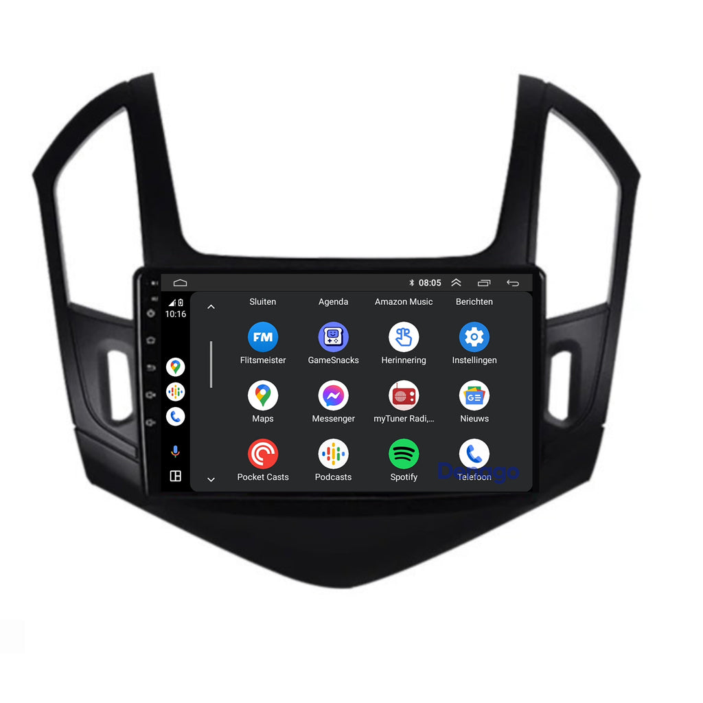 Denago DNG-A169 multimediasysteem voor Chevrolet Cruze (2012–2014), afbeelding 5