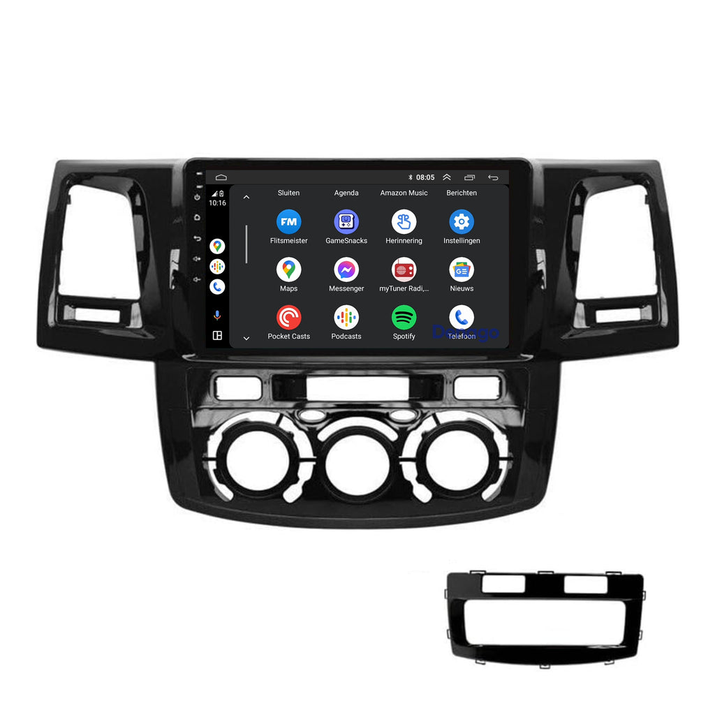 Denago DNG-A252 multimediasysteem voor Toyota Hilux (2008–2016), afbeelding 3