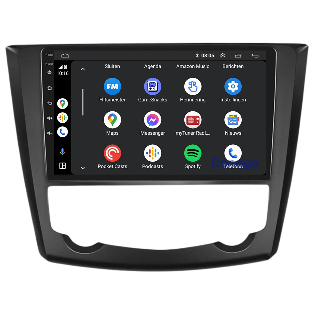 Denago DNG-A128 multimediasysteem voor Renault Kadjar (2015–2018), afbeelding 5