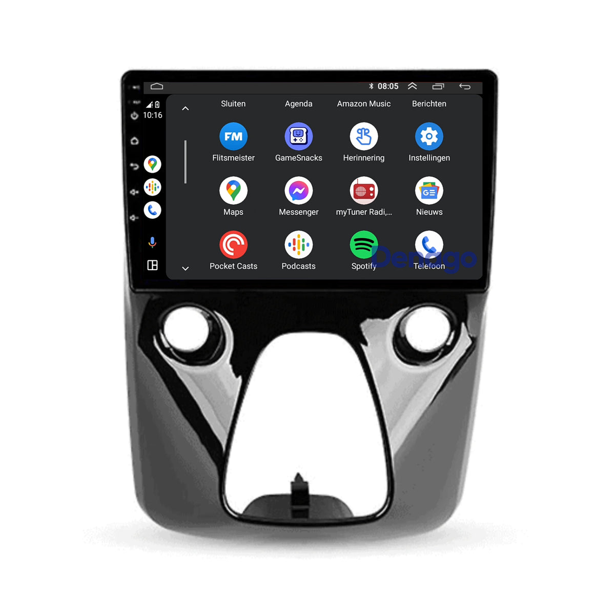 Denago DNG-A263 multimediasysteem voor Toyota Aygo X (2015–2021), afbeelding 5