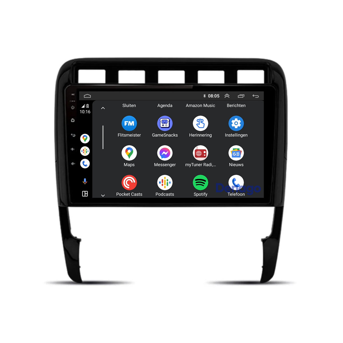 Denago DNG-A208 multimediasysteem voor Porsche Cayenne (2002–2010), afbeelding 4
