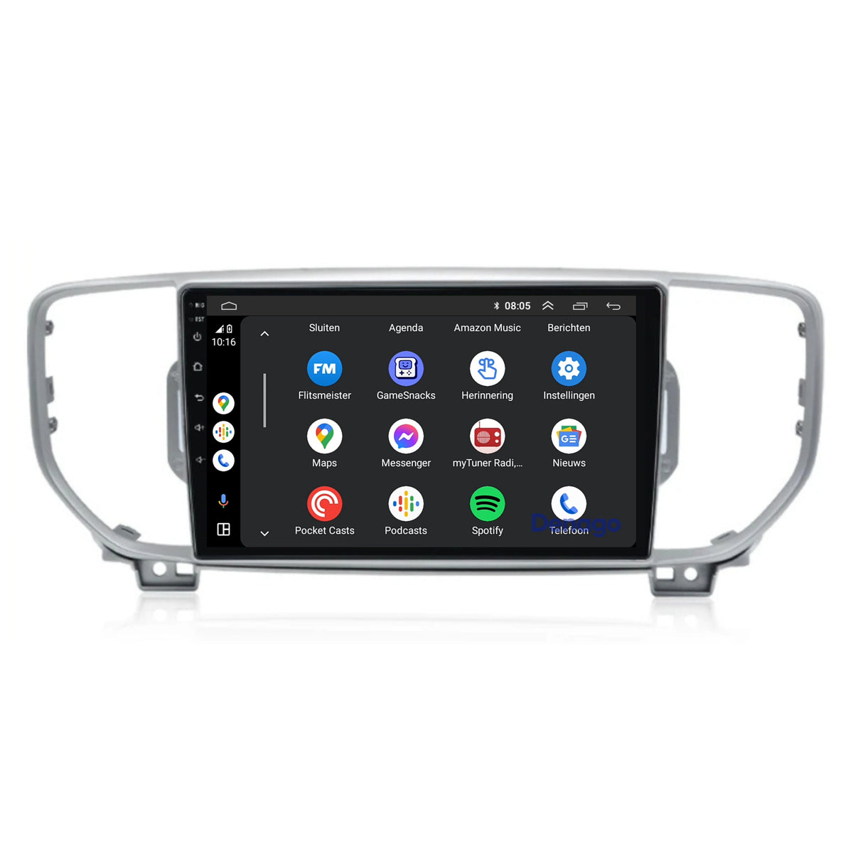 Denago DNG-A111 multimediasysteem voor Kia Sportage (2016–2019), afbeelding 4