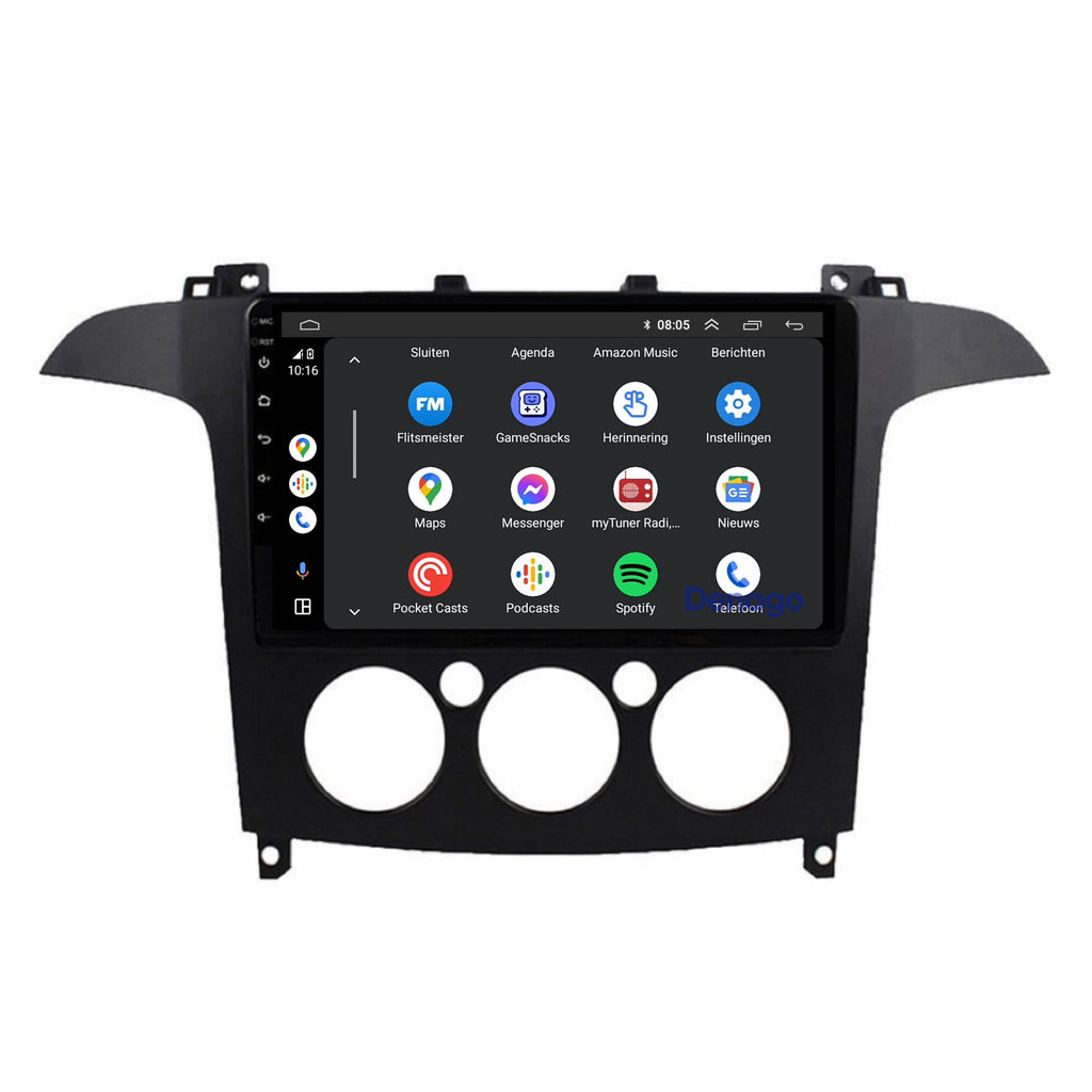 Denago DNG-A136 multimediasysteem voor Ford S-Max (2006–2008), afbeelding 5