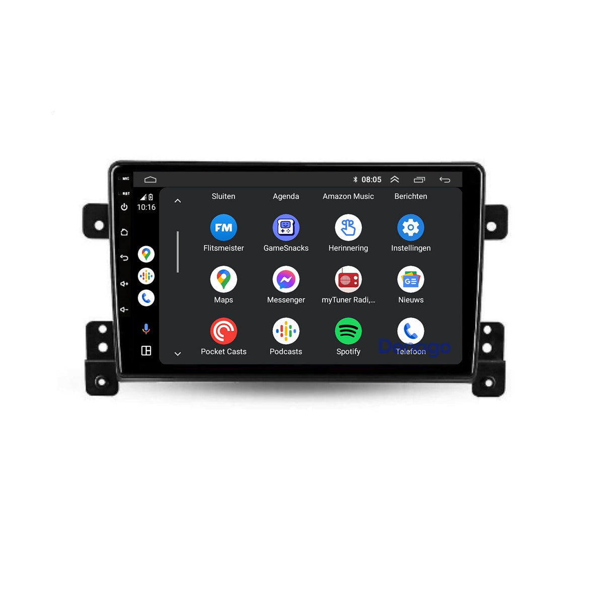 Denago DNG-A171 multimediasysteem voor Suzuki Grand Vitara 3 (2006–2014), afbeelding 4
