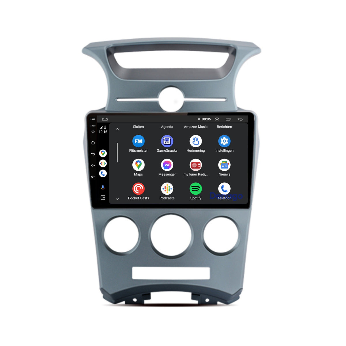 Denago DNG-A163 multimediasysteem voor Kia Carens (2006–2012), afbeelding 5