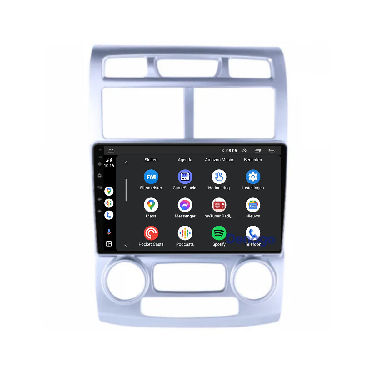 Denago DNG-A212 multimediasysteem voor Kia Sportage (2004–2010), afbeelding 5