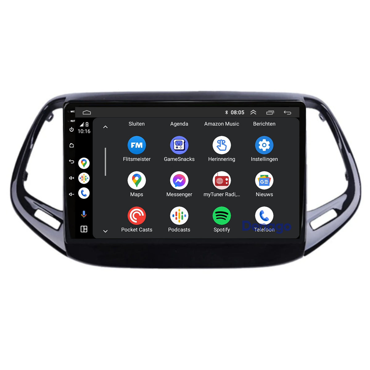 Denago DNG-A122 multimediasysteem voor Jeep Compass (2017–2020), afbeelding 5
