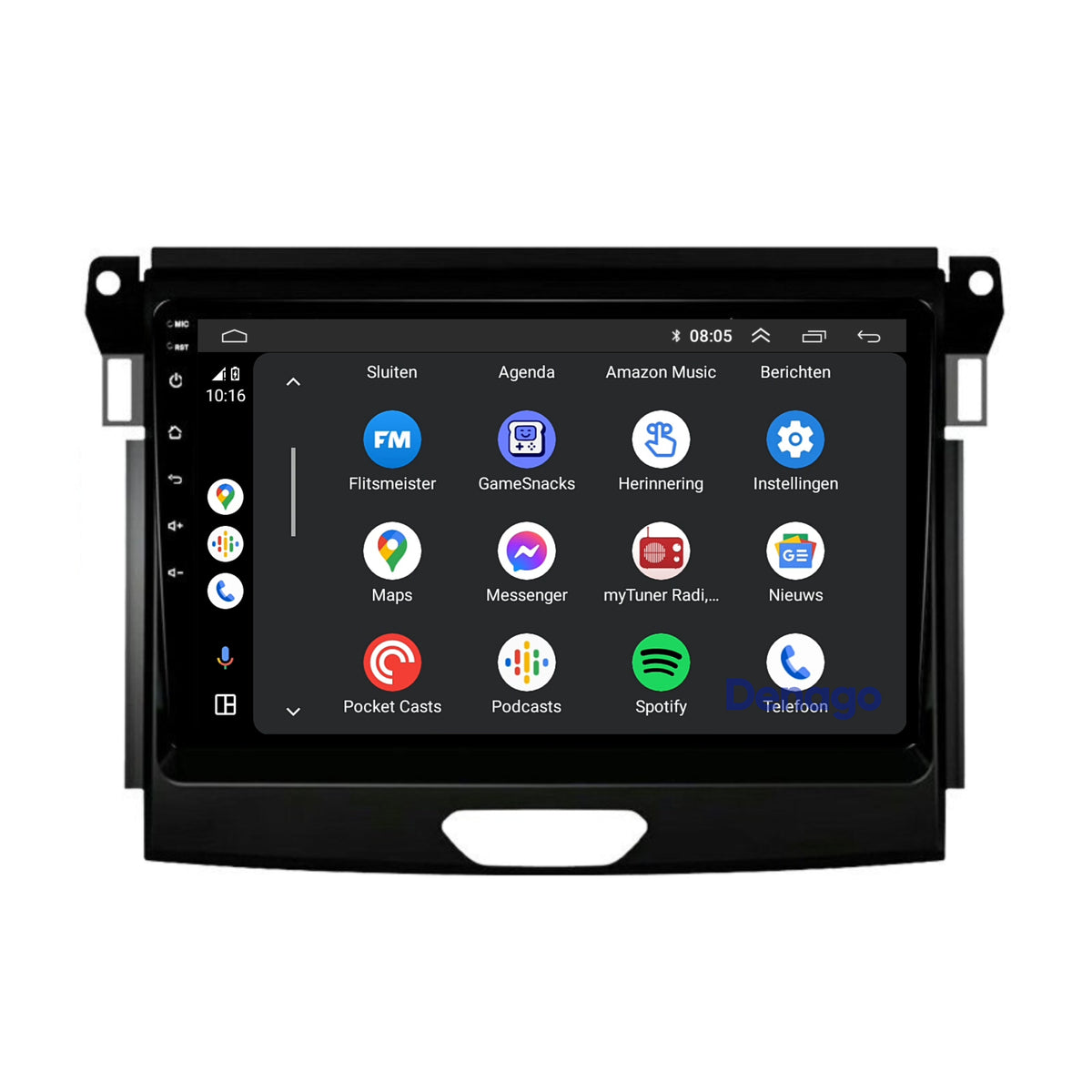 Denago DNG-A141 multimediasysteem voor Ford Ranger (2016–2019), afbeelding 5