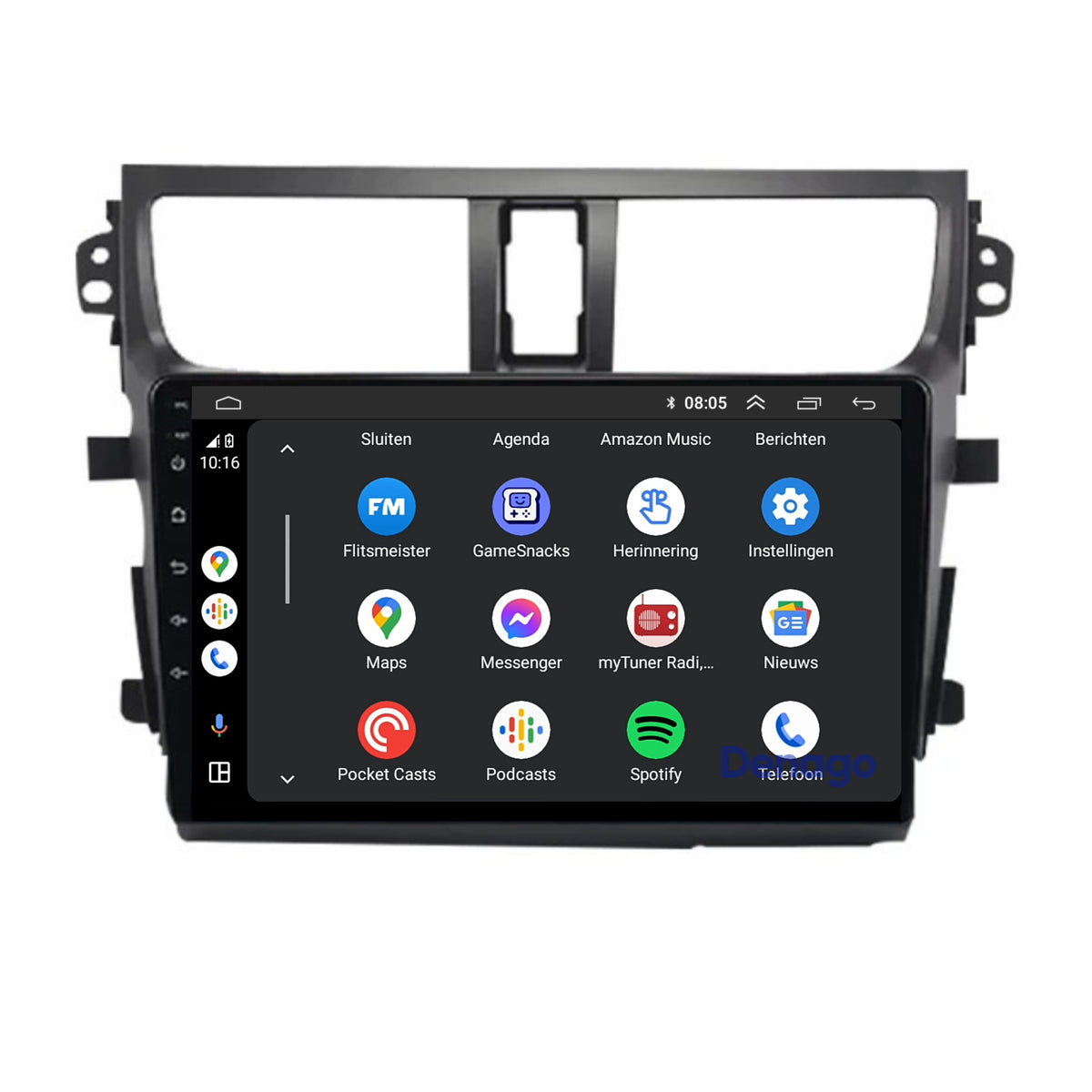 Denago DNG-A157 multimediasysteem voor Suzuki Celerio (2015–2020), afbeelding 5