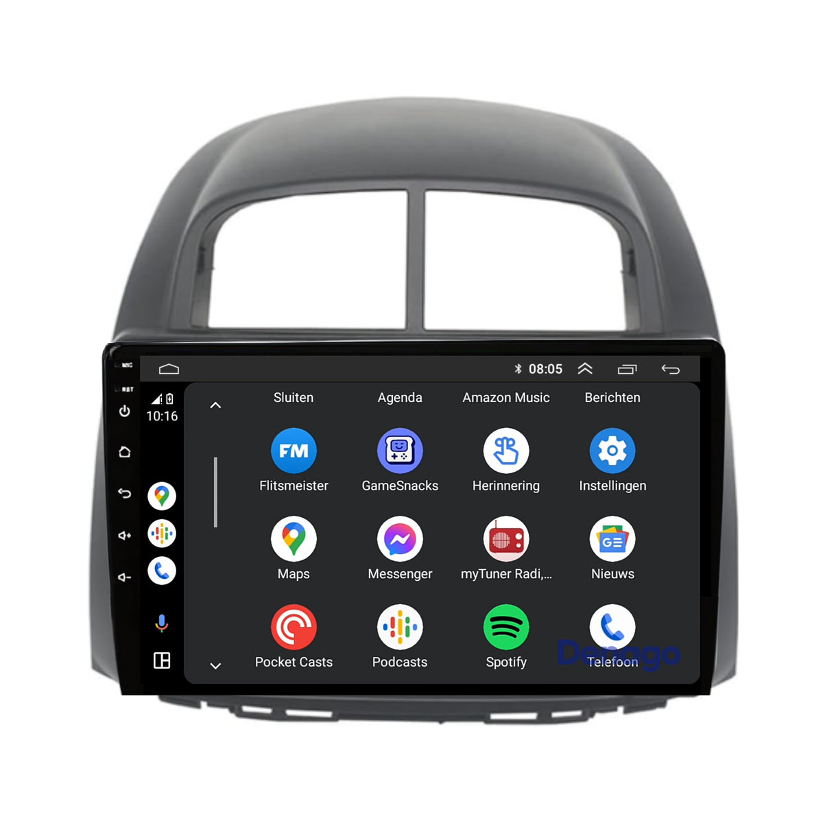 Denago DNG-A146 multimediasysteem voor Daihatsu Sirion (2013–2018), afbeelding 5