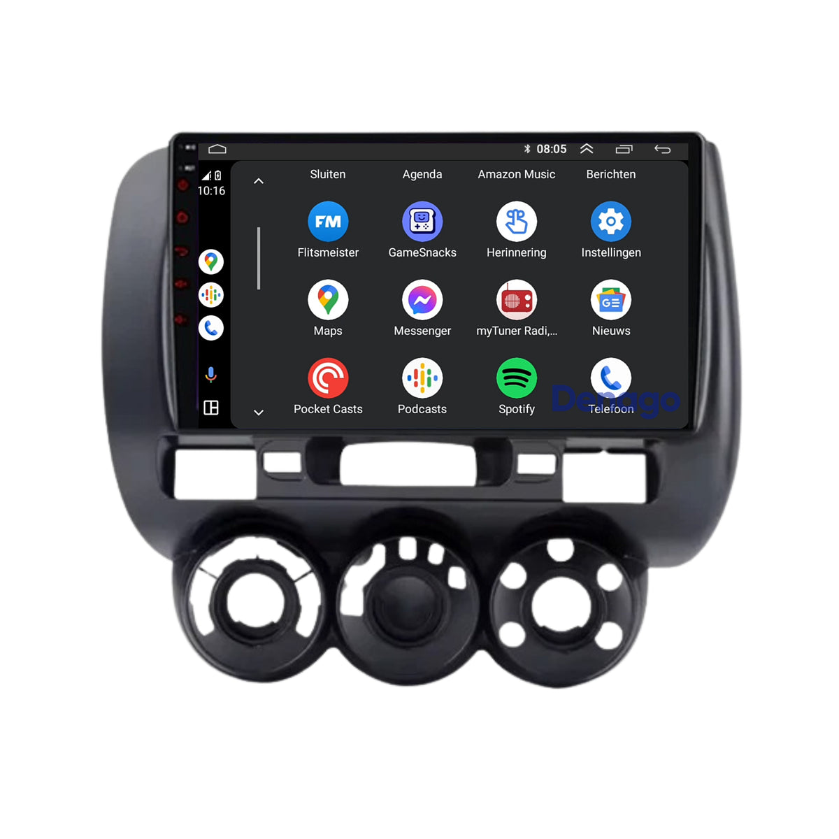 Denago DNG-A291 multimediasysteem voor Honda Jazz (2002–2008), afbeelding 5