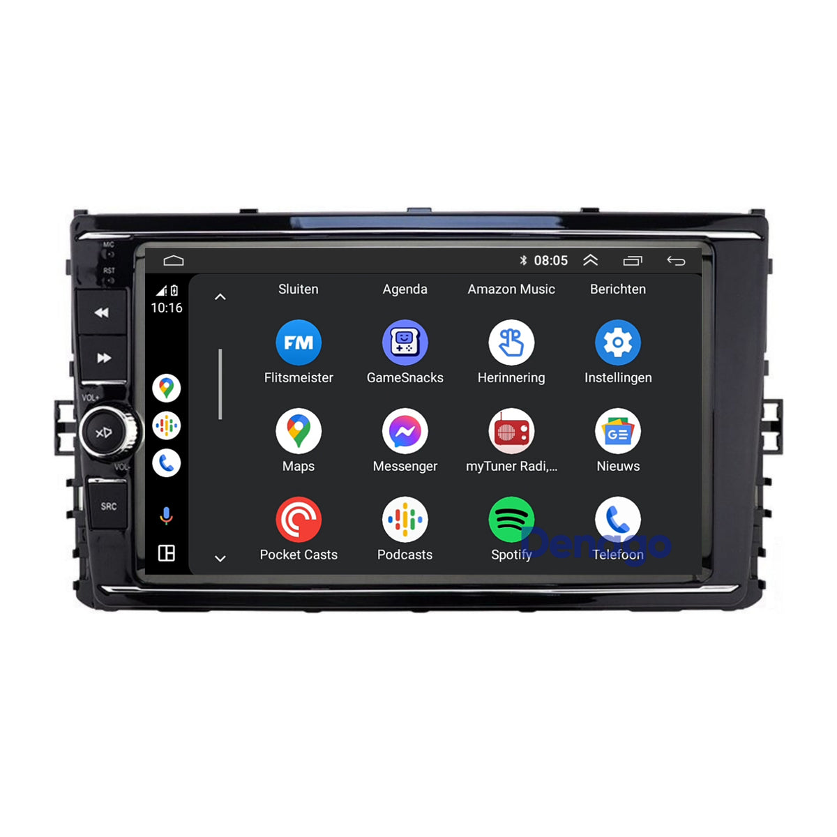 Denago DNG-A362 multimediasysteem voor Volkswagen Golf 7 (2017–2020), afbeelding 3