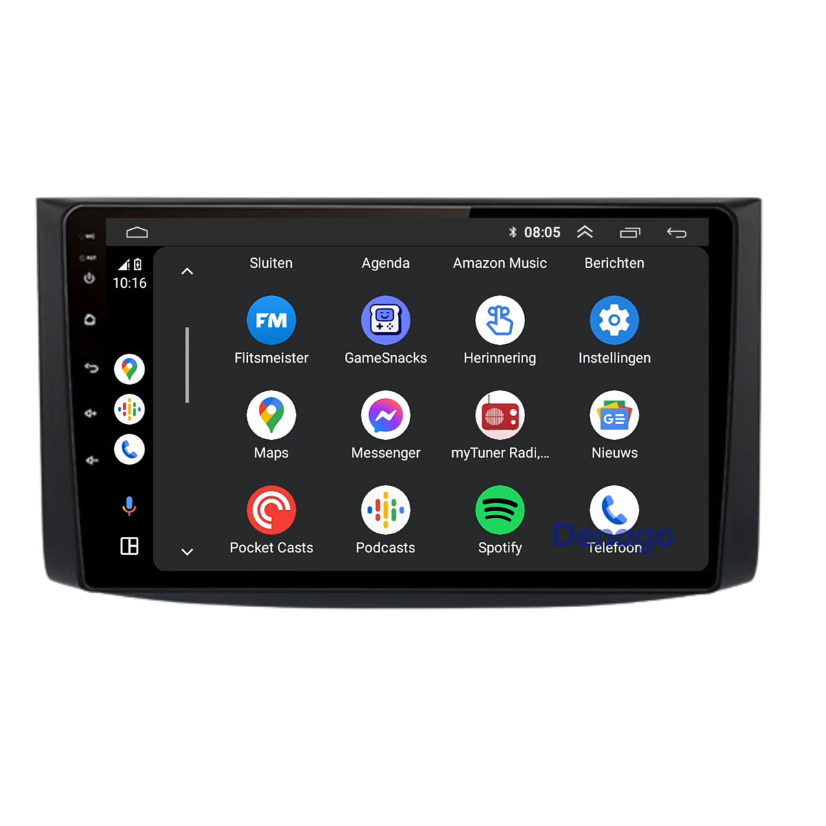 Denago DNG-A184 multimediasysteem voor Chevrolet Aveo (2006–2012), afbeelding 5