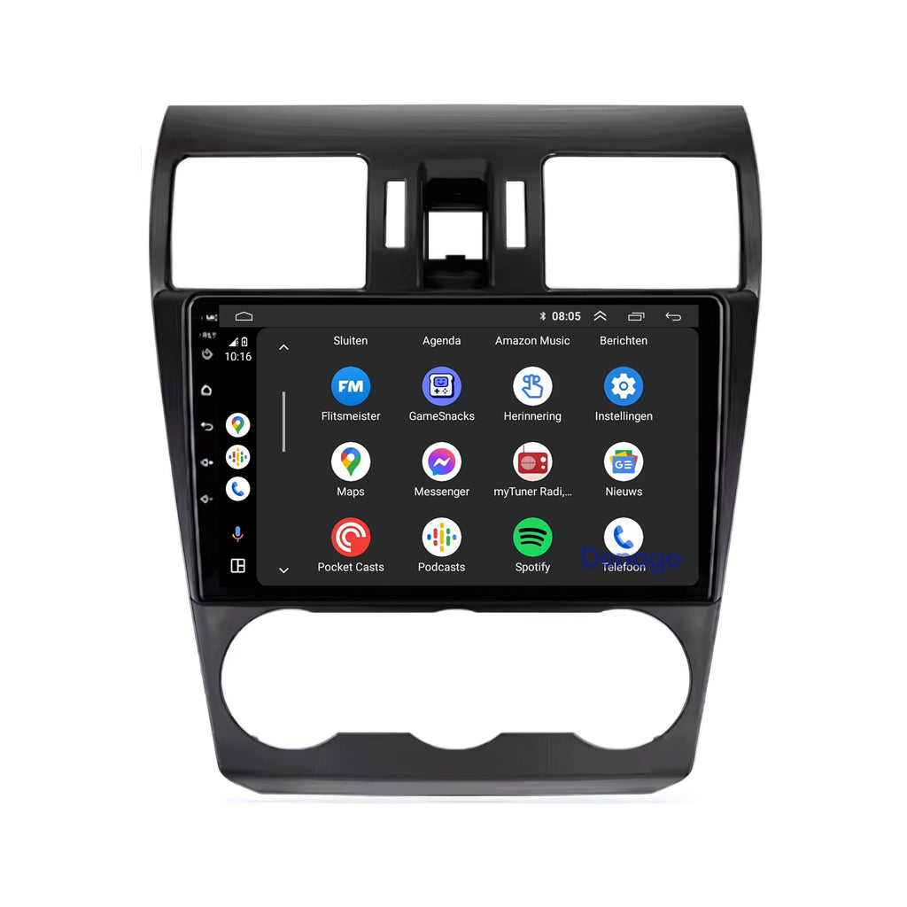 Denago DNG-A90 multimediasysteem voor Subaru Forester (2014–2018), afbeelding 3