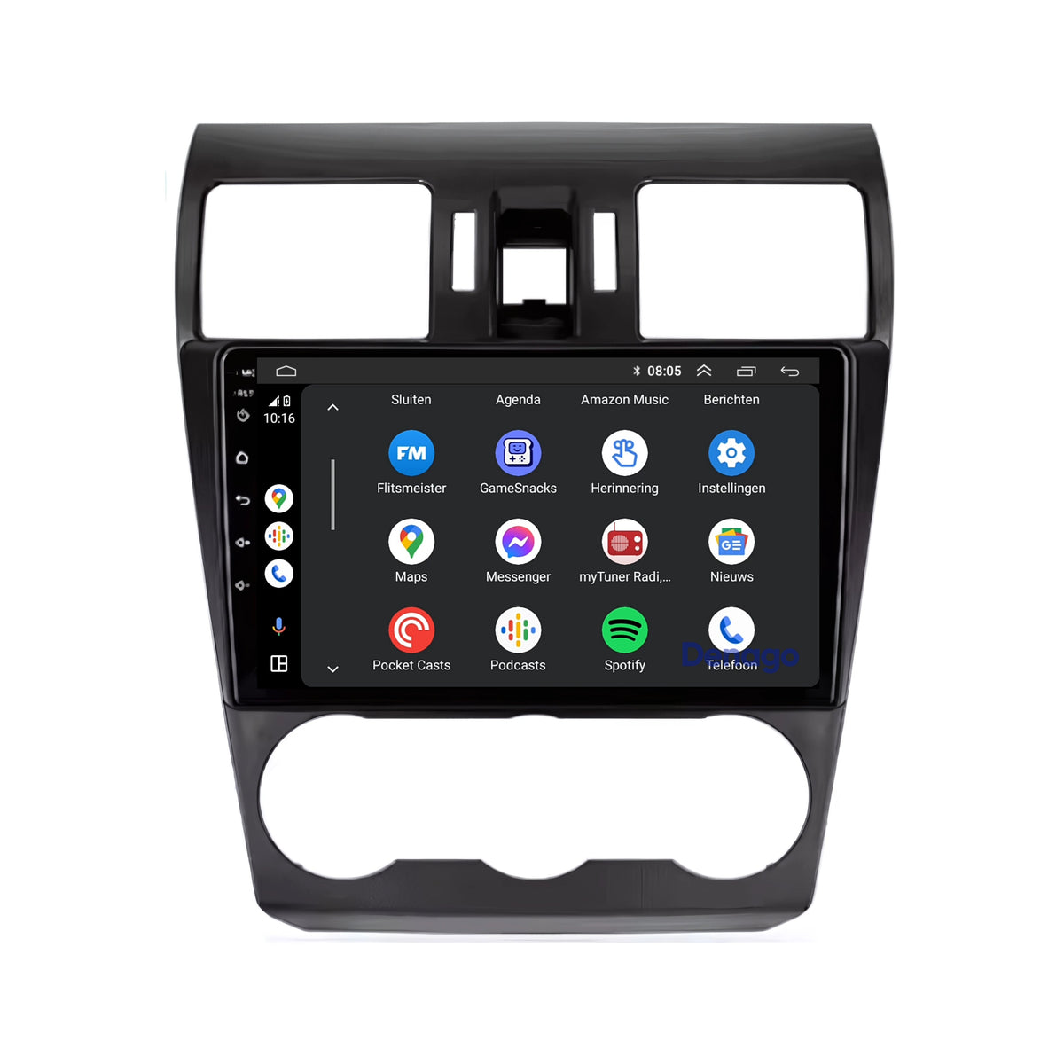 Denago DNG-A90 multimediasysteem voor Subaru Forester (2014–2018), afbeelding 3