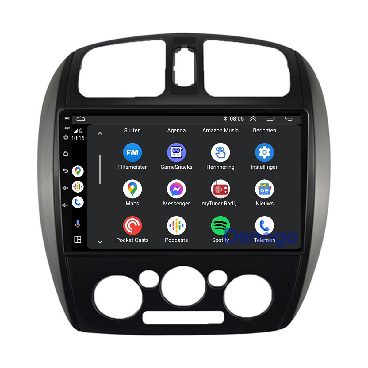 Denago DNG-A300 multimediasysteem voor Mazda 323 (2003–2009), afbeelding 5