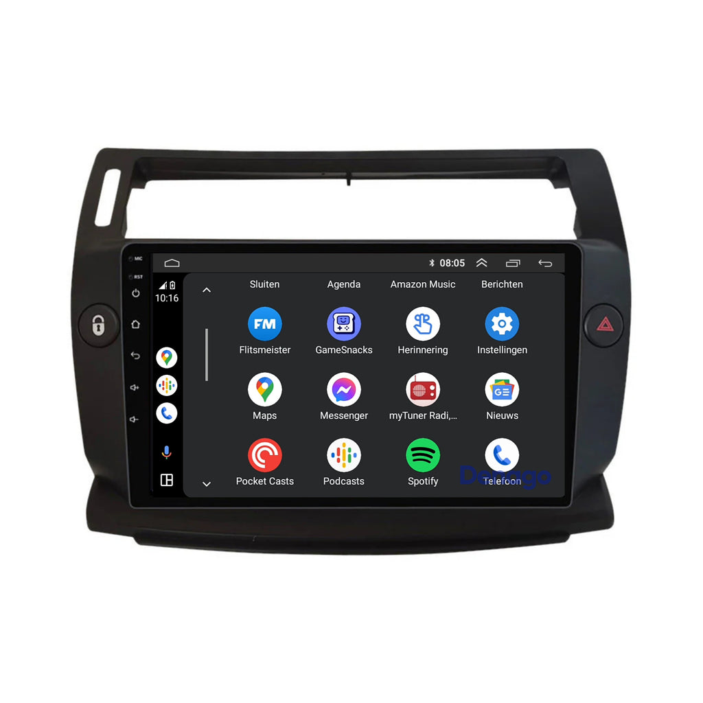 Denago DNG-A318 multimediasysteem voor Citroën C4 (2004–2010), afbeelding 5