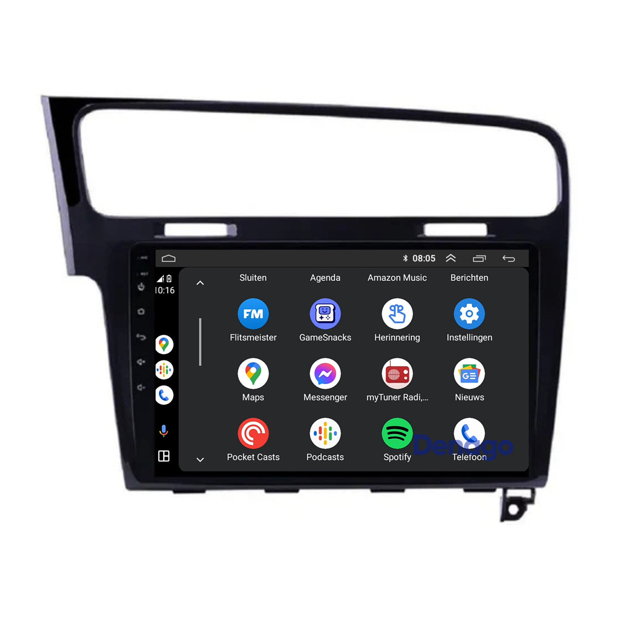 Denago DNG-A309 multimediasysteem voor Volkswagen Golf 7 (2012–2020), afbeelding 5