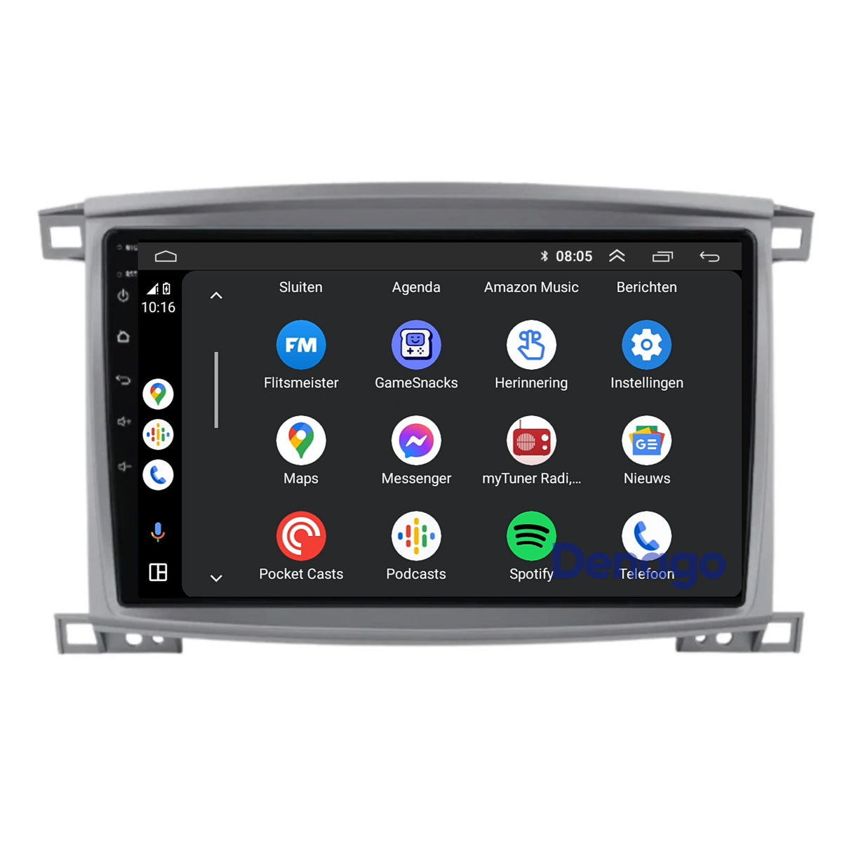 Denago DNG-A310 multimediasysteem voor Toyota Land Cruiser 100 (2005–2007), afbeelding 5