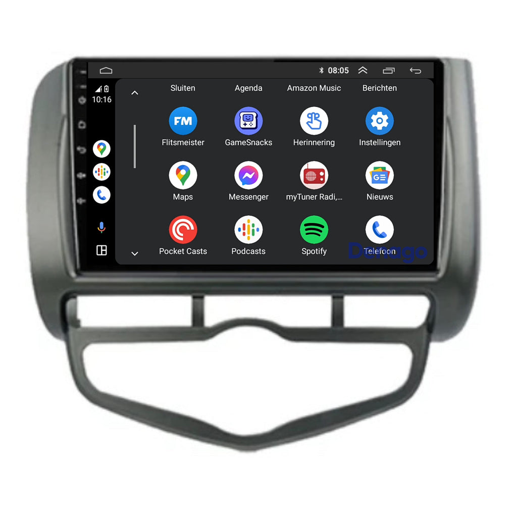 Denago DNG-A202 multimediasysteem voor Honda Jazz (2005–2008), afbeelding 3