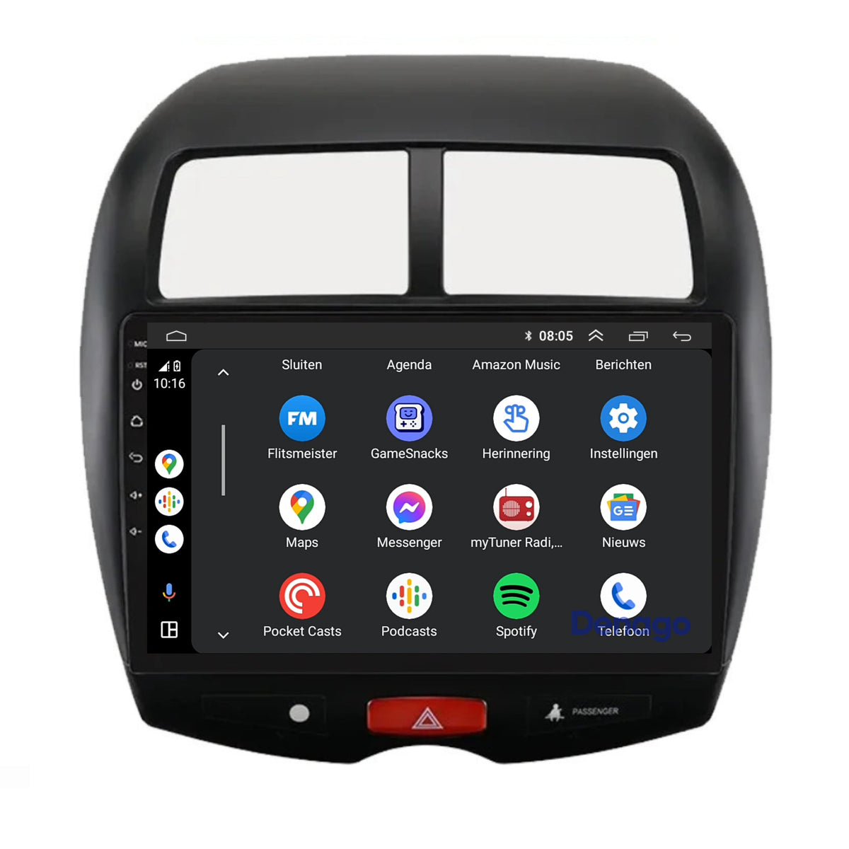 Denago DNG-A118 multimediasysteem voor Citroën C4 (2012–2014), afbeelding 5