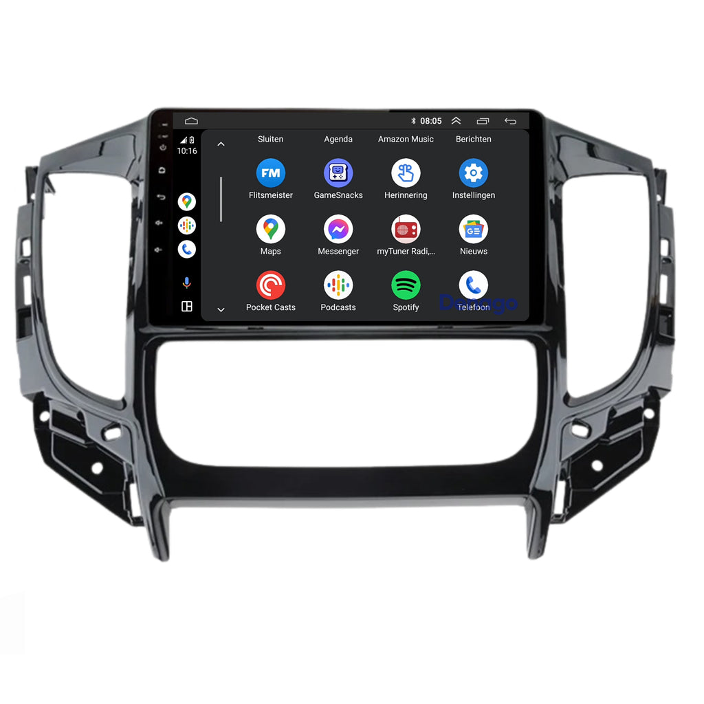 Denago DNG-A177 multimediasysteem voor Mitsubishi Triton (2015–2022), afbeelding 5