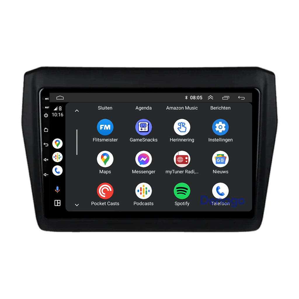 Denago DNG-A145 multimediasysteem voor Suzuki Swift (2017–2023), afbeelding 5
