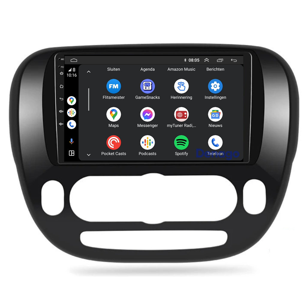 Denago DNG-A198 multimediasysteem voor Kia Soul (2014–2018), afbeelding 3