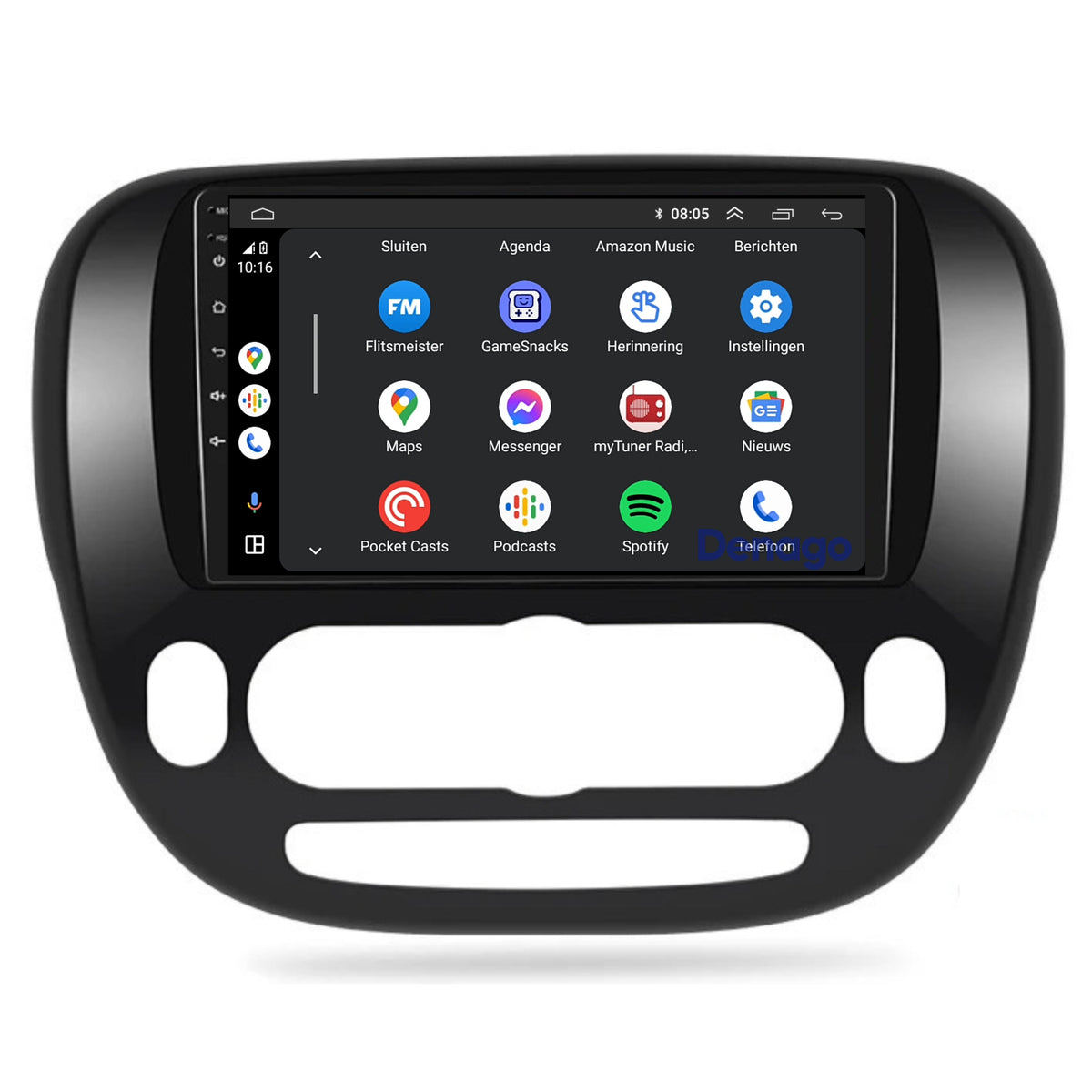 Denago DNG-A198 multimediasysteem voor Kia Soul (2014–2018), afbeelding 3