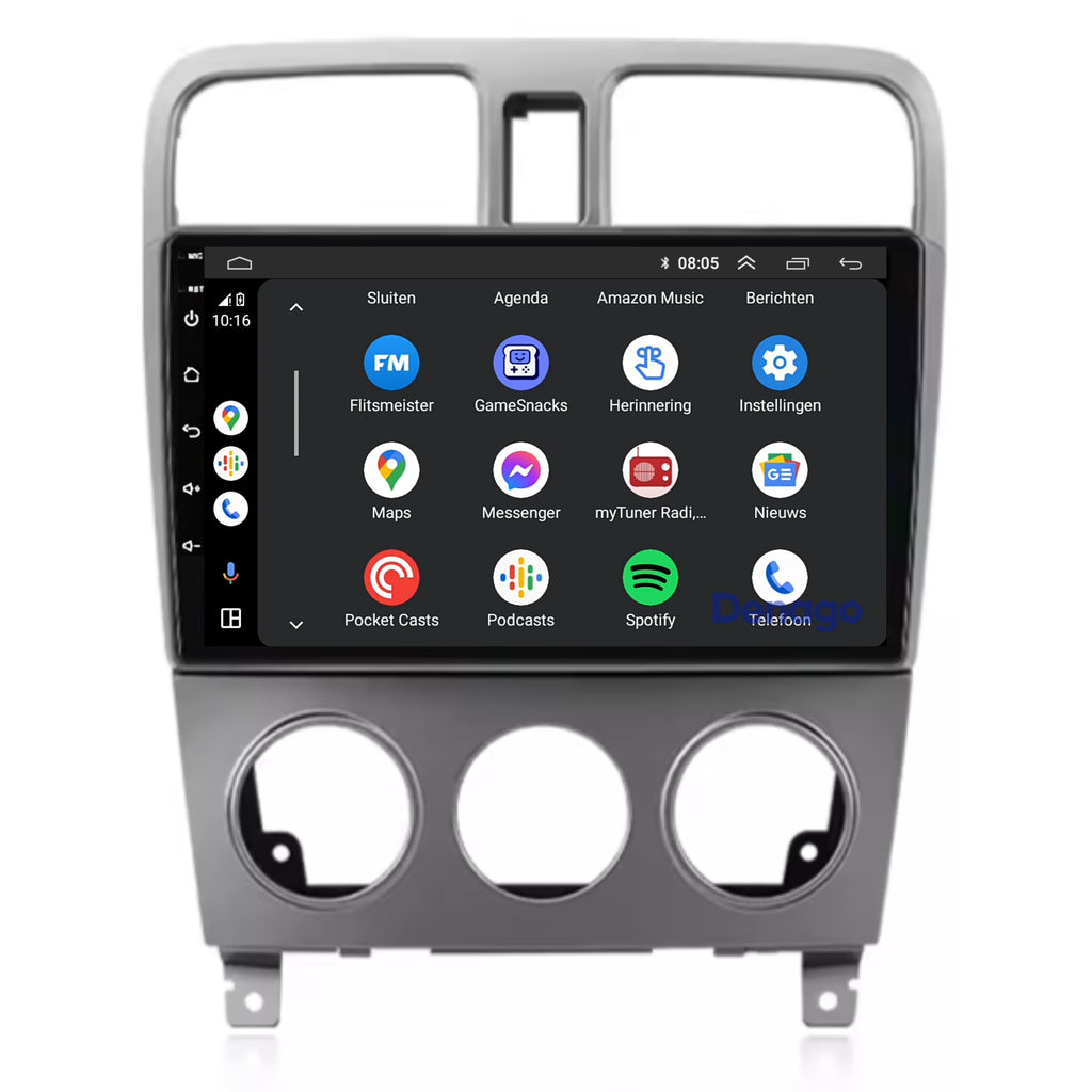 Denago DNG-A139 multimediasysteem voor Subaru Forester SG (2002–2008), afbeelding 5