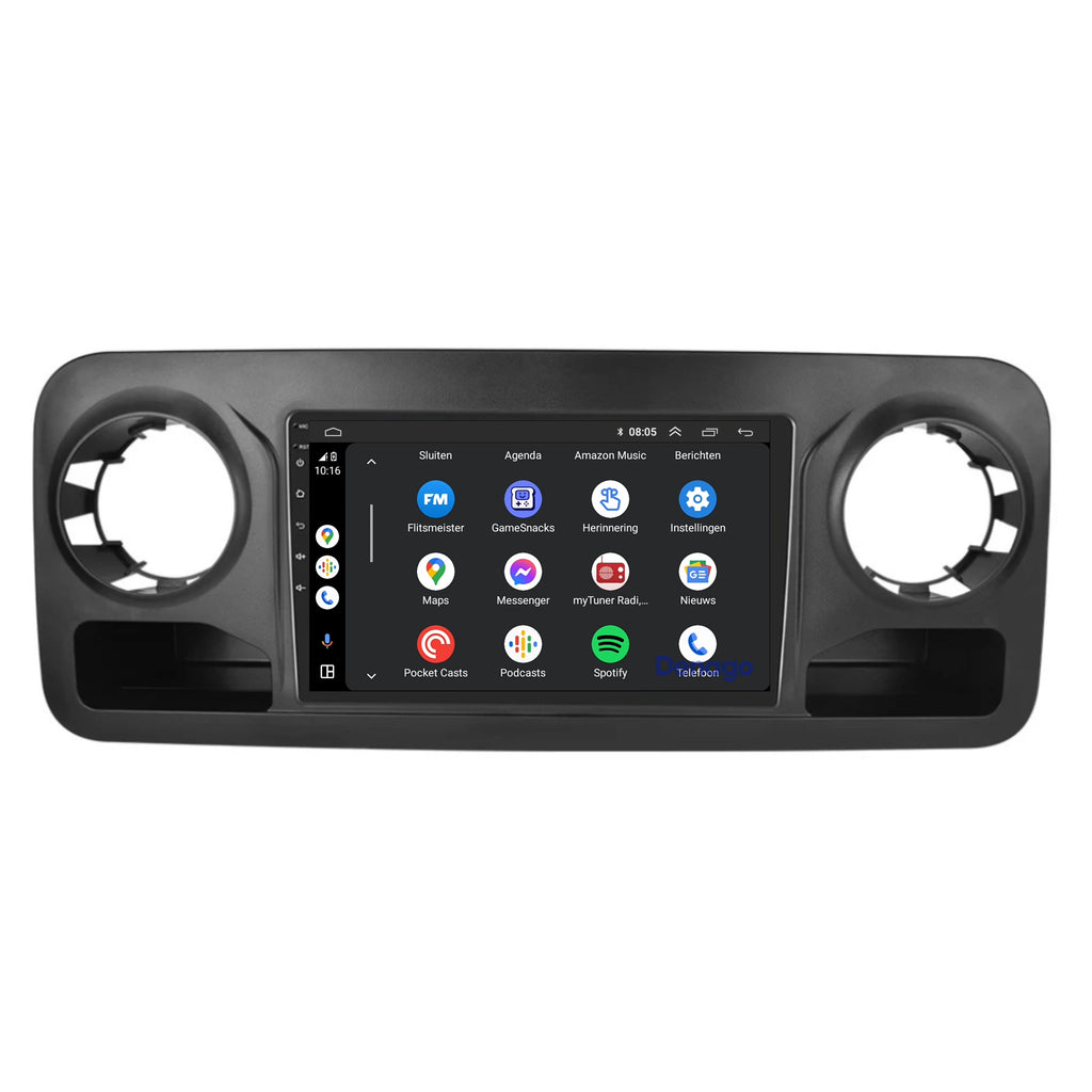 Denago DNG-A105 multimediasysteem voor Mercedes-Benz Sprinter (2018–2023), afbeelding 5