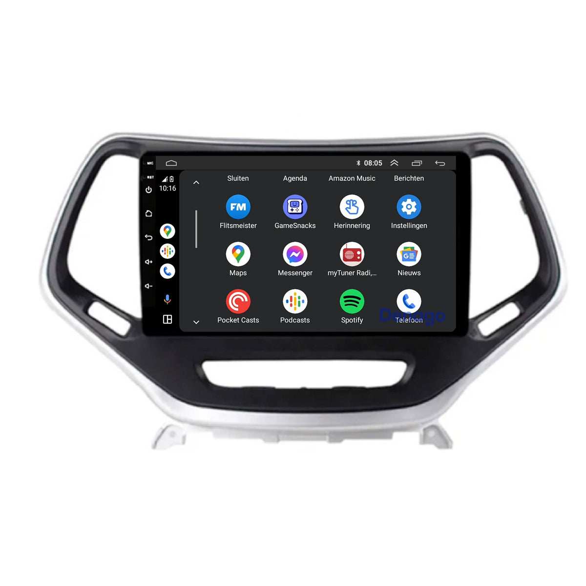 Denago DNG-A119 multimediasysteem voor Jeep Cherokee (2014–2018), afbeelding 5