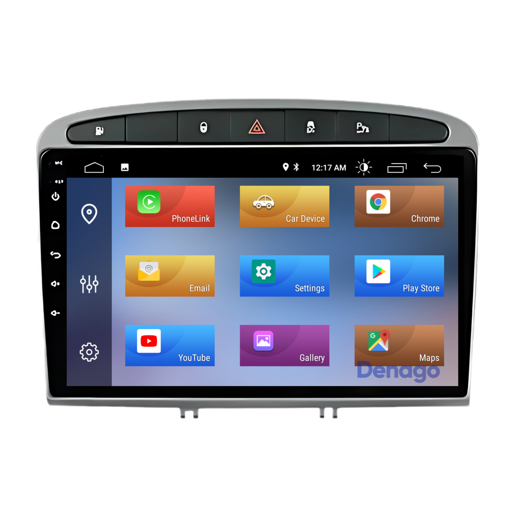 Denago DNG-A48 multimediasysteem voor Peugeot 308 en 408 (2007–2020), afbeelding 5