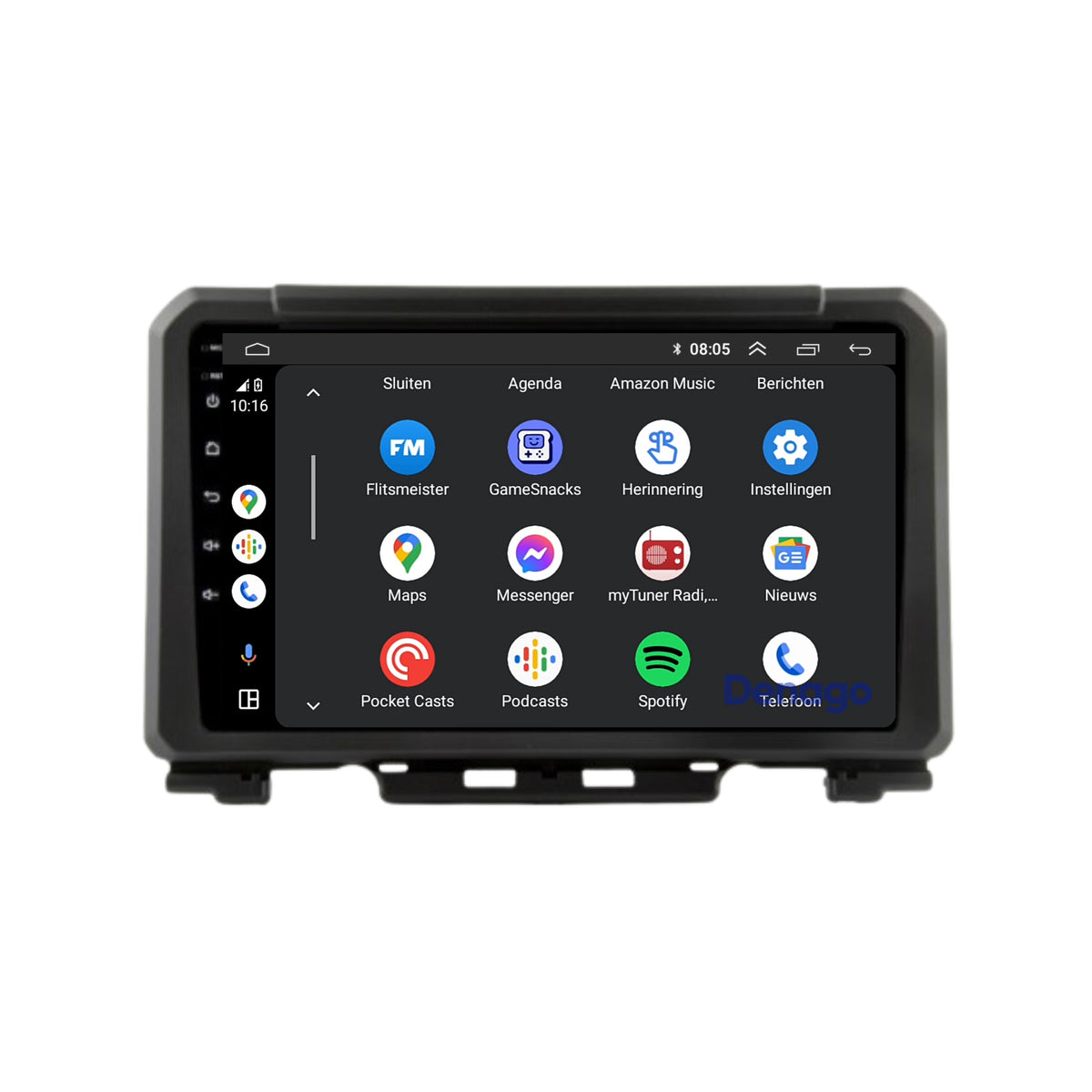 Denago DNG-A161 multimediasysteem voor Suzuki Jimny (2019–2024), afbeelding 5