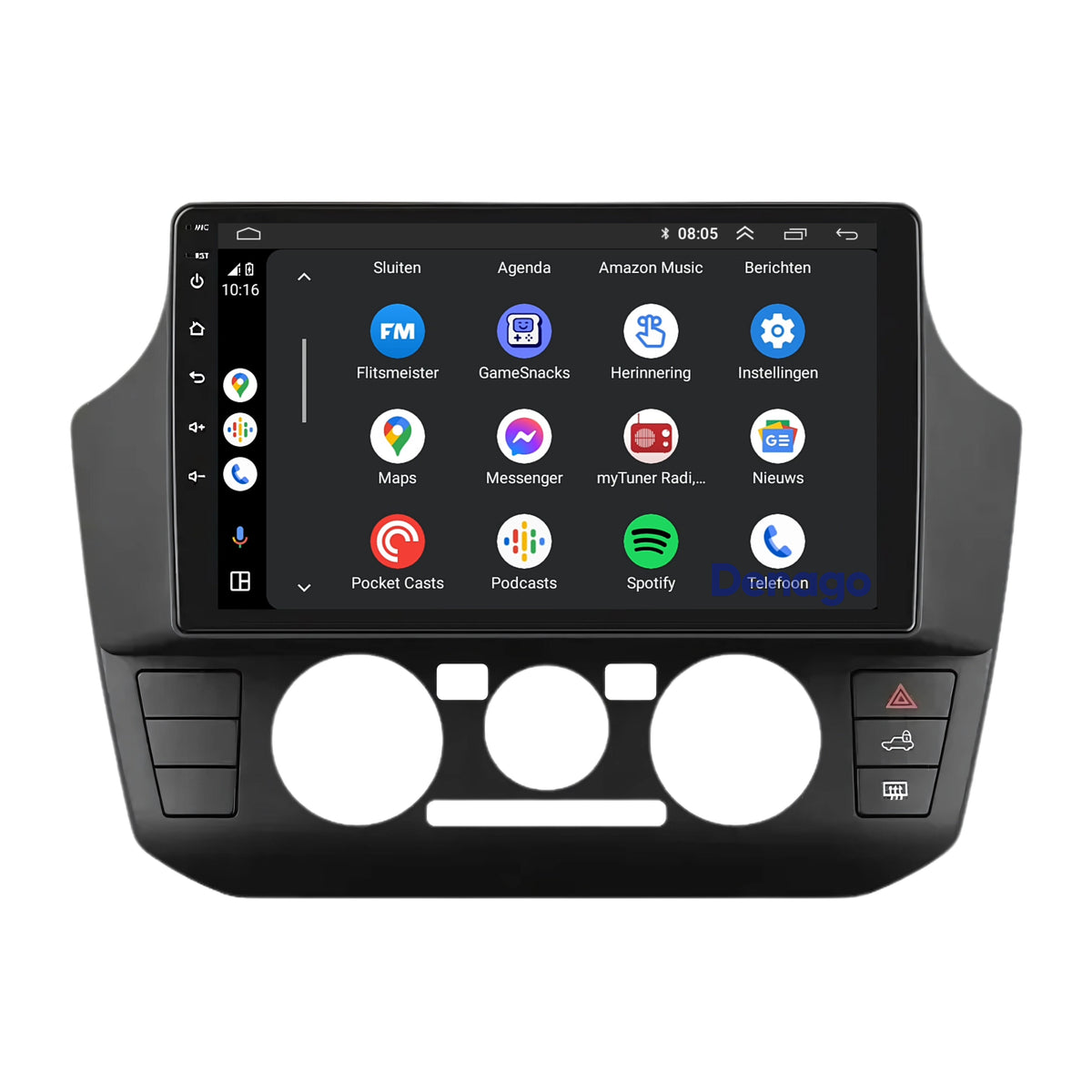 Denago DNG-A262 multimediasysteem voor Seat Mii (2020–2021), afbeelding 3